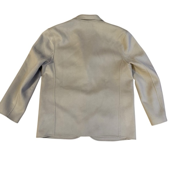 Anine Bing Quinn Wool Cashmere Taupe Coat Size XL - Picture 7 of 9